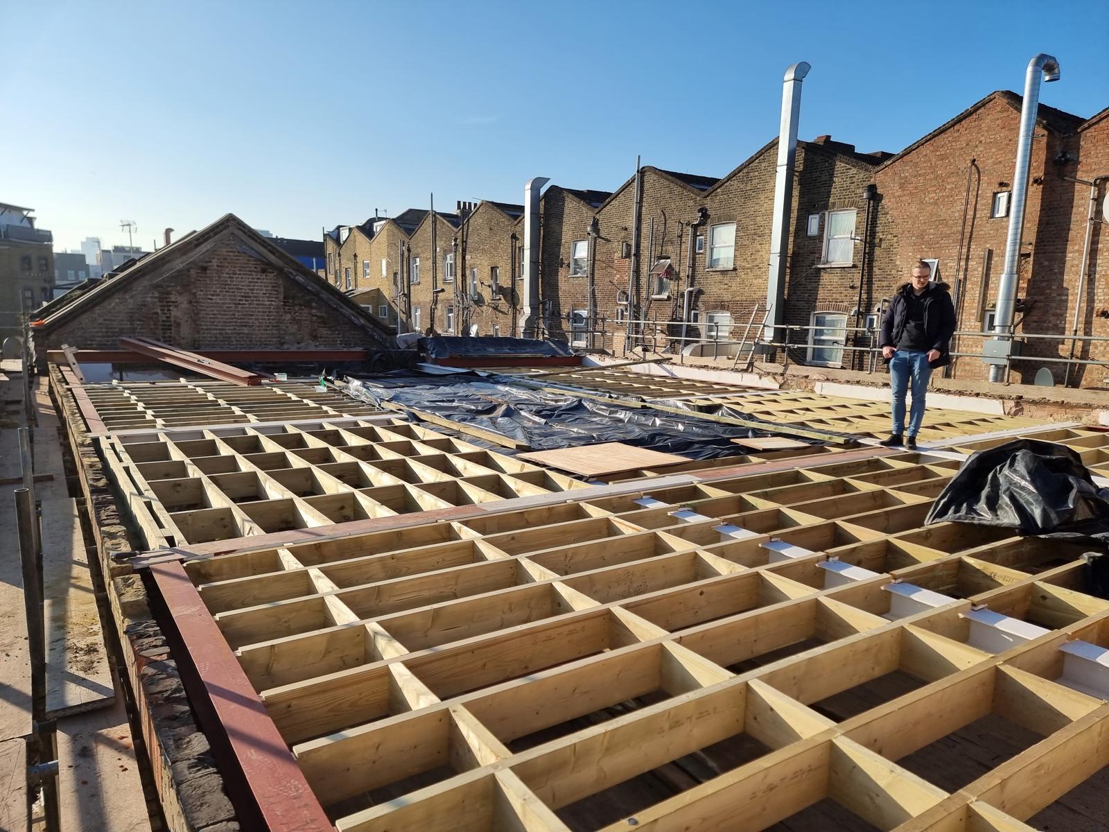 Recent building project by Hozea Construction in North London