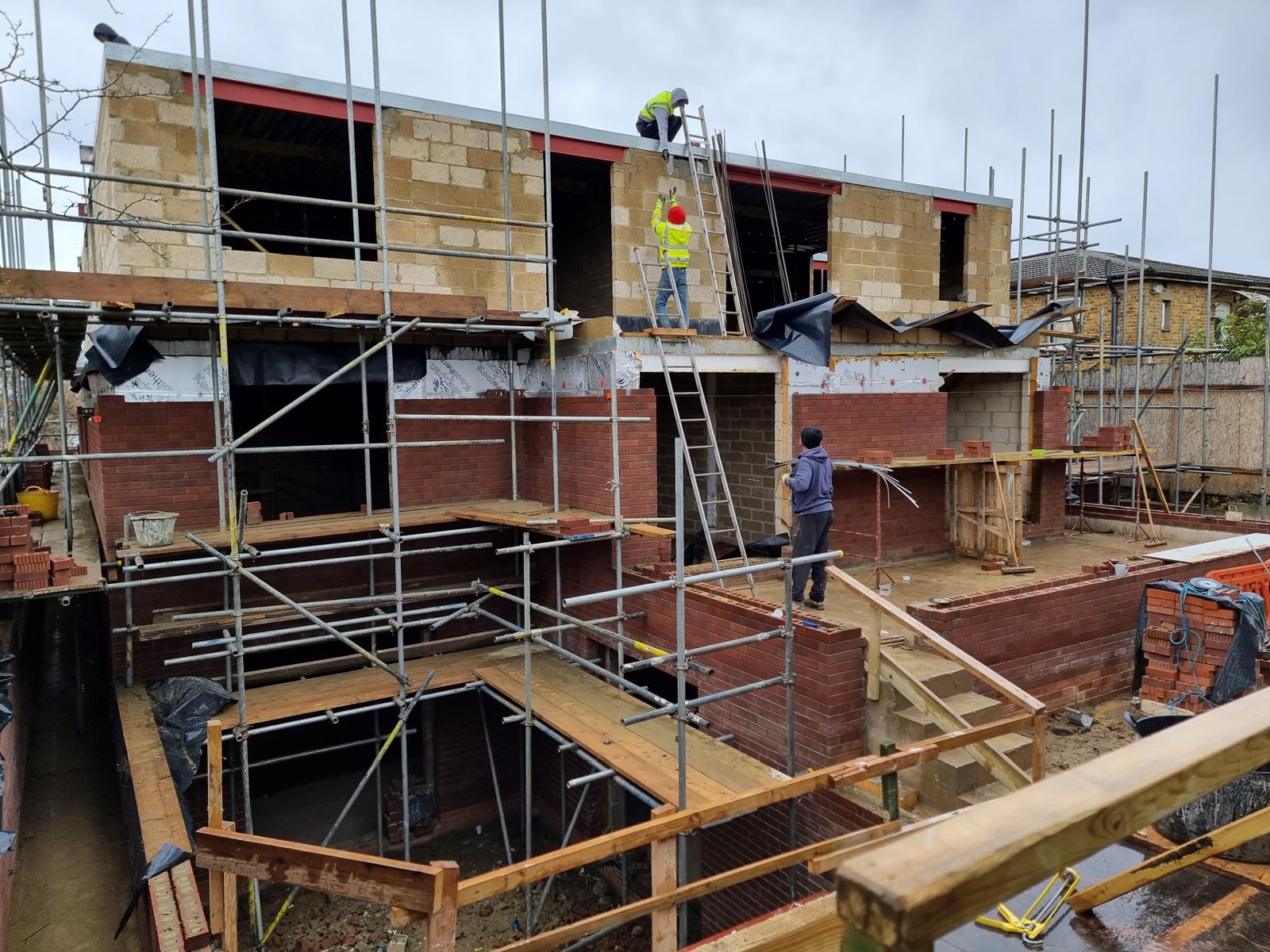 Recent building project by Hozea Construction in North London