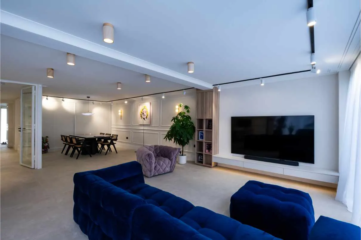 Living room refurbishment, Highgate N6, by Hozea Construction